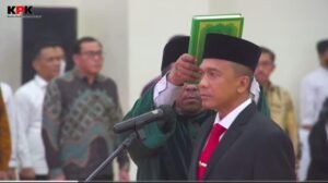Pelantikan Irjen Pol Rudi Setiawan sebagai Deputi Penindakan KPK